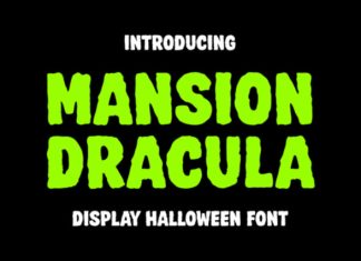 Mansion Dracula Font preview image 1