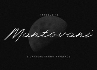 Mantovani Font preview image 1