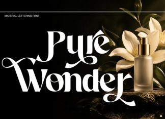 Material Lettering – Luxury Serif Font preview image 3