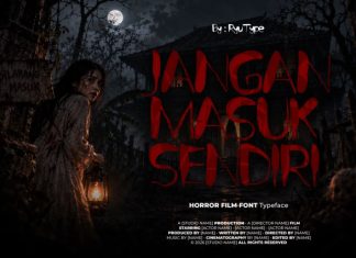 Matlam Sharp Horror Film Font preview image 2