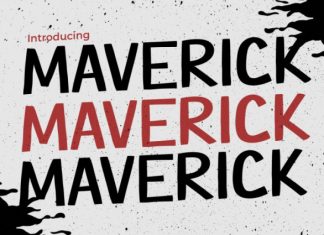Maverick Font preview image 1