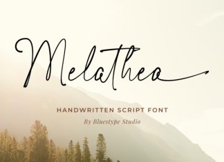 Melathea – Handwritten Script Fonts preview image 1