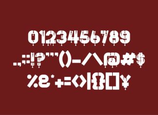 Melted Chocolate Font preview image 3