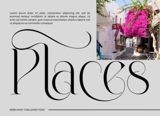 Merchant Challenge Font preview image 2