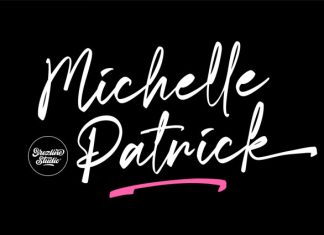 Michelle Patrick – Handwritten Font preview image 1