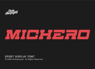 Michero Font preview image 1