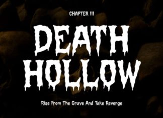 Midnight Creepy Font preview image 3