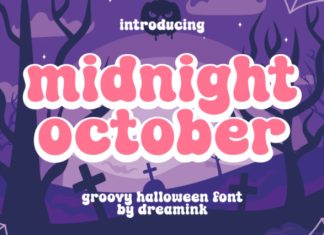Midnight October Font preview image 1