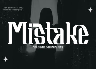 Misleading Exchanges Font preview image 3