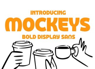 Mockeys – Bold Display Sans Font preview image 1
