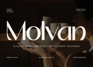 Molvan Font preview image 1
