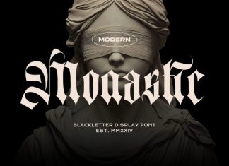 Monastic Font preview image 1