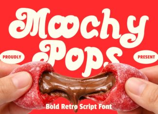 Moochy Pops Font preview image 1