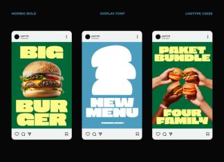 Morbig – Bold Display Font preview image 3