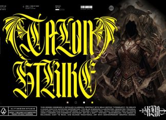 Mortal Blade Font preview image 3