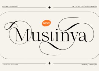 Mustinya Font preview image 1