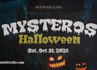 Mysteros – Halloween Font preview image 1