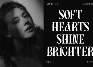 Mythor Modern Serif Font preview image 3