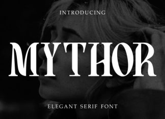 Mythor Modern Serif Font preview image 1