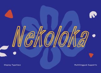 NEKOLOKA Font preview image 1