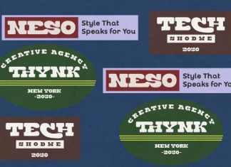 Nastilon – Slab Serif Font preview image 3