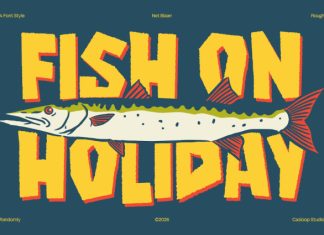 Net Blaarr – Retro Display Typeface Font preview image 2