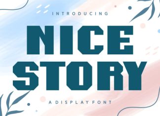 Nice Story Font preview image 1
