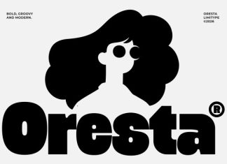 Oresta – Bold Display Font preview image 1