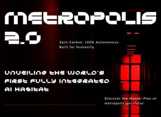 Ortech – Modern Futuristic Font preview image 2