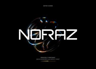 Nofraz || Futuristic Sans Serif Font preview image 1