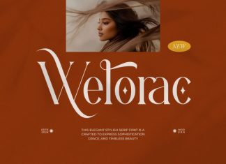 Welorac || Modern Classy Serif Font preview image 1