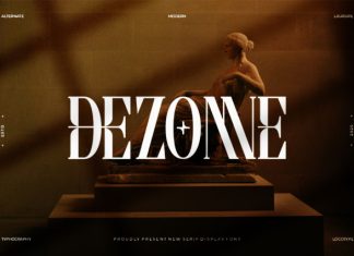Dezonne || Modern Elegant Serif Font preview image 1
