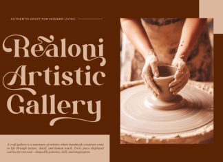 Bisoca || Modern Classy Serif Font preview image 2