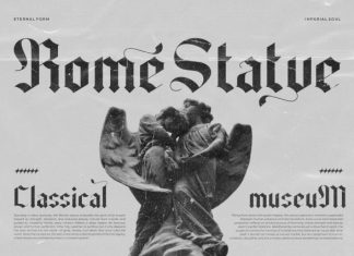 Locinse || Modern Blackletter Display Font preview image 3