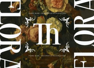 Piaro Glen Serif Blackletter Font preview image 3