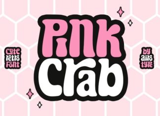 Pink Crab Font preview image 2
