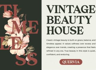 Quervia Elegant Serif Font preview image 2