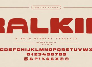 Ralkin Font preview image 2