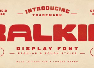 Ralkin Font preview image 1