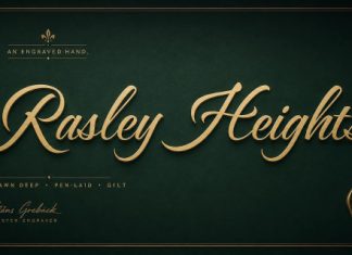 Rasley Heights Font preview image 1