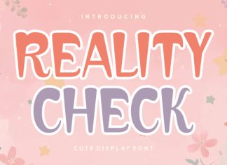 Reality Check Font preview image 1