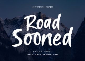 Road Sooned Font preview image 1