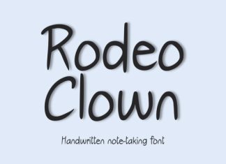 Rodeo Clown Font preview image 1