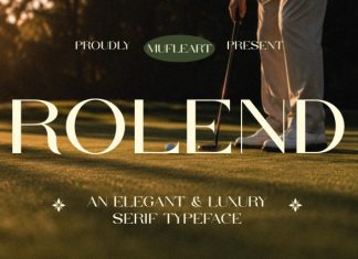 Rolend Font preview image 1