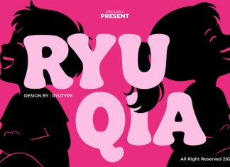 Ryuqia Display Font preview image 1