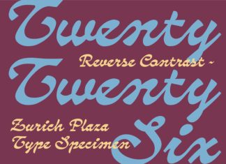 SFC Zurich Plaza Font preview image 2