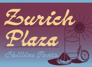 SFC Zurich Plaza Font preview image 1