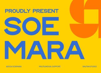 SOEMARA Font preview image 1