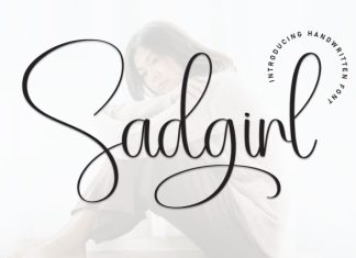 Sadgirl Font preview image 1