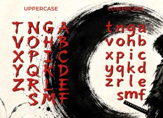 SAMERAI DISPLAY FONT preview image 2